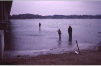 Lake Worth frozen over, December 1983-January 1984 (095-022-180)